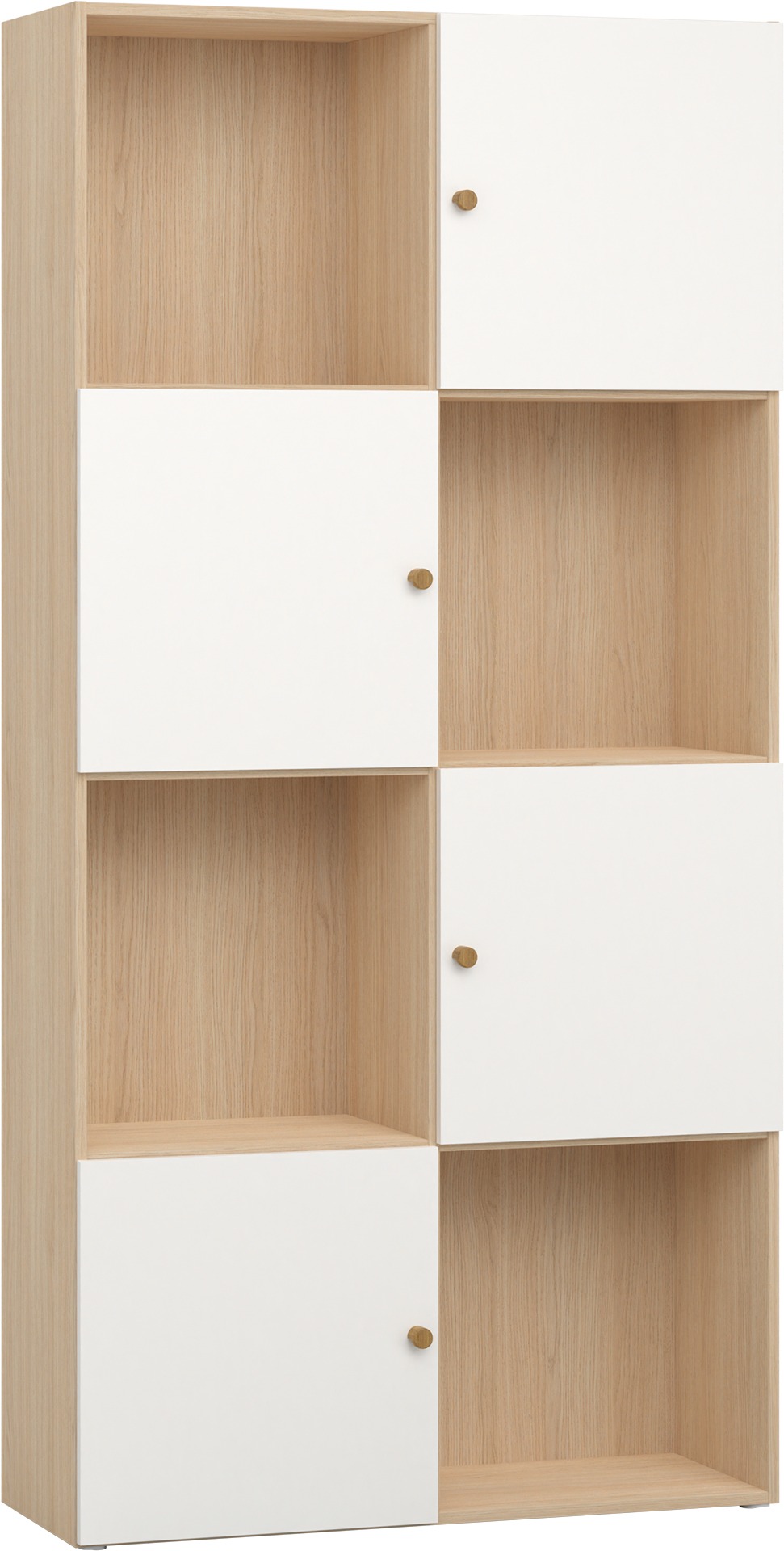 Bücherschrank mit vier Türen RELI
