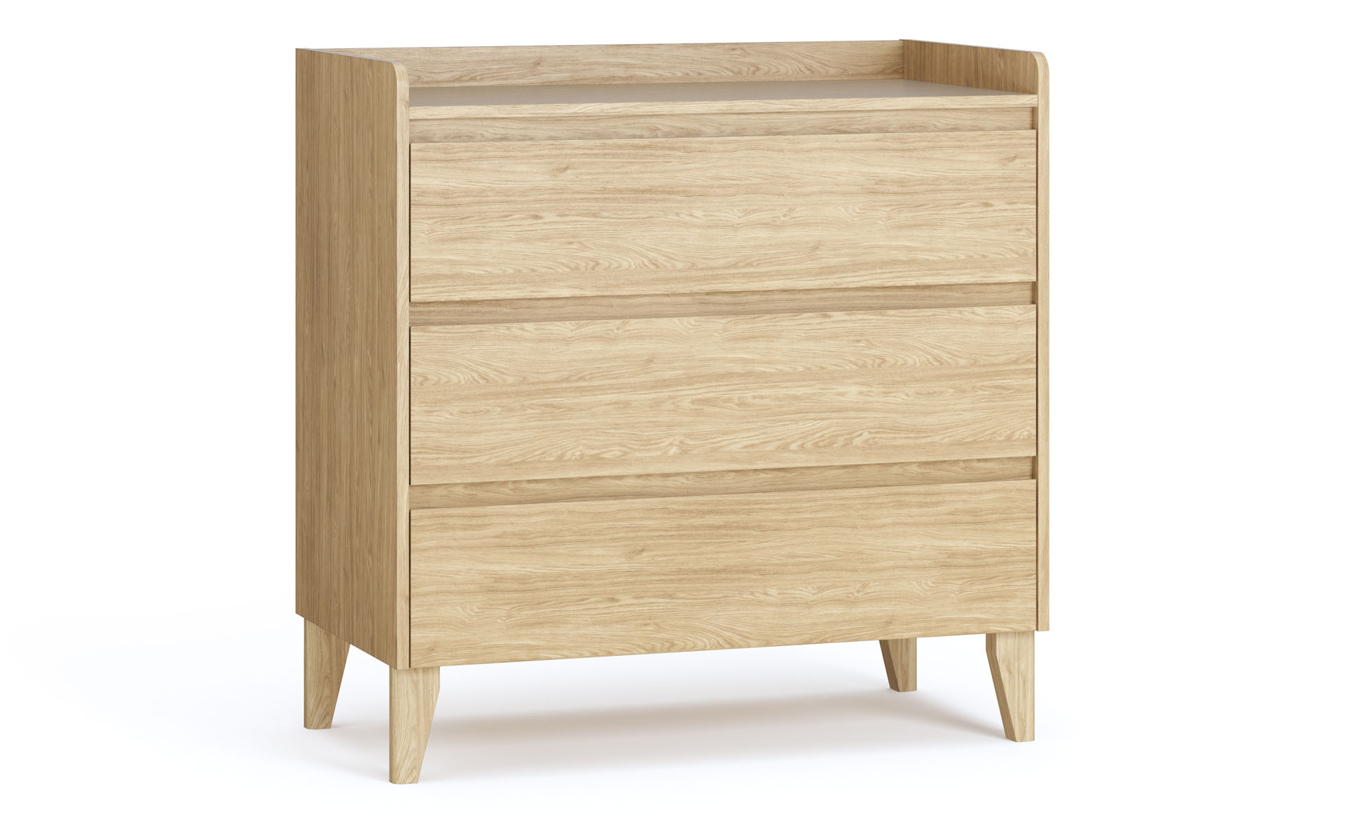 Kommode 3 Schubladen Baby MUVE_eiche