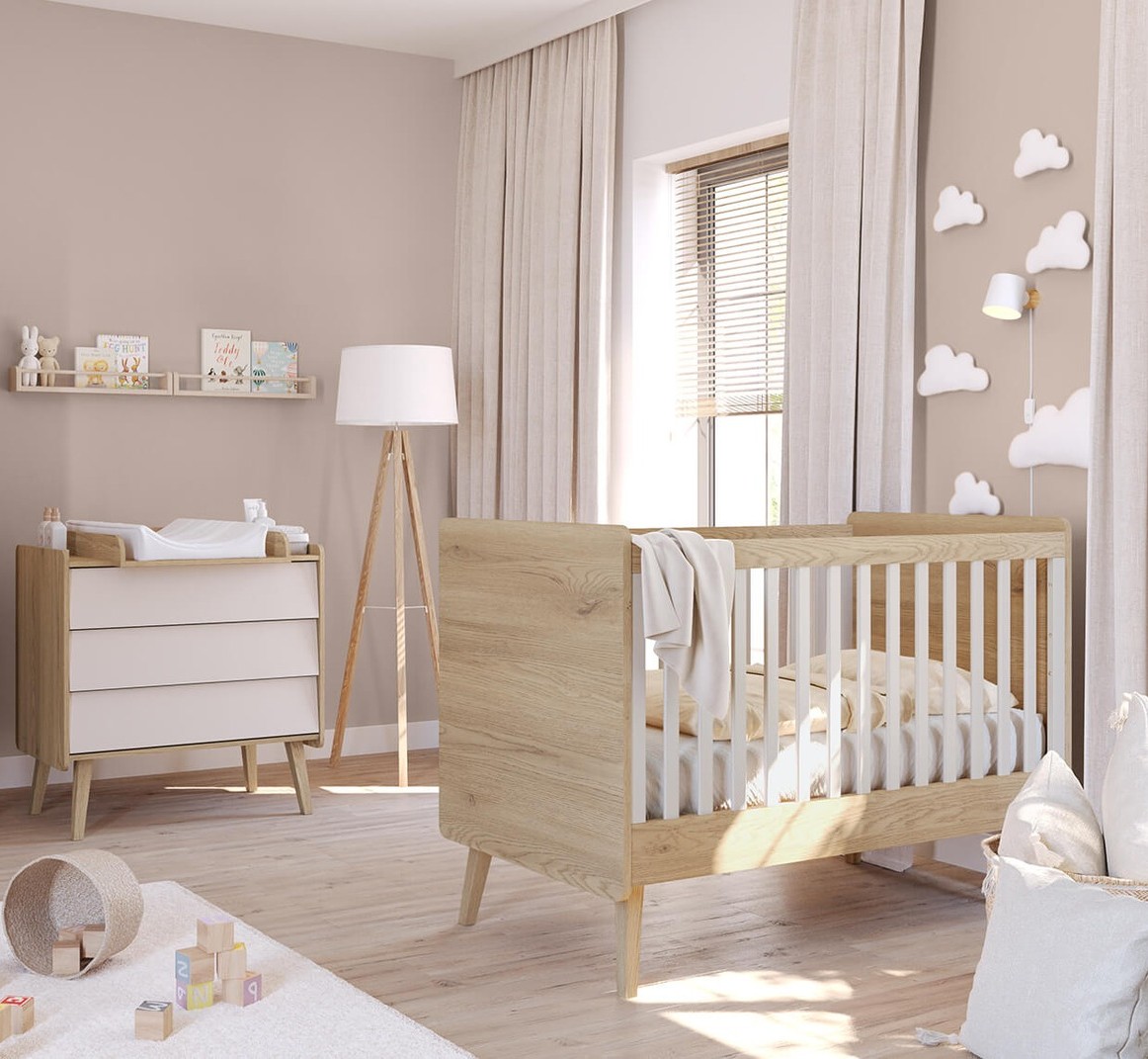 Babyzimmer komplett Set-2 Vintage Fresh