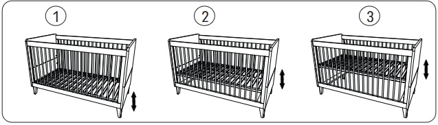 mitwachsendes babybett verstellbar