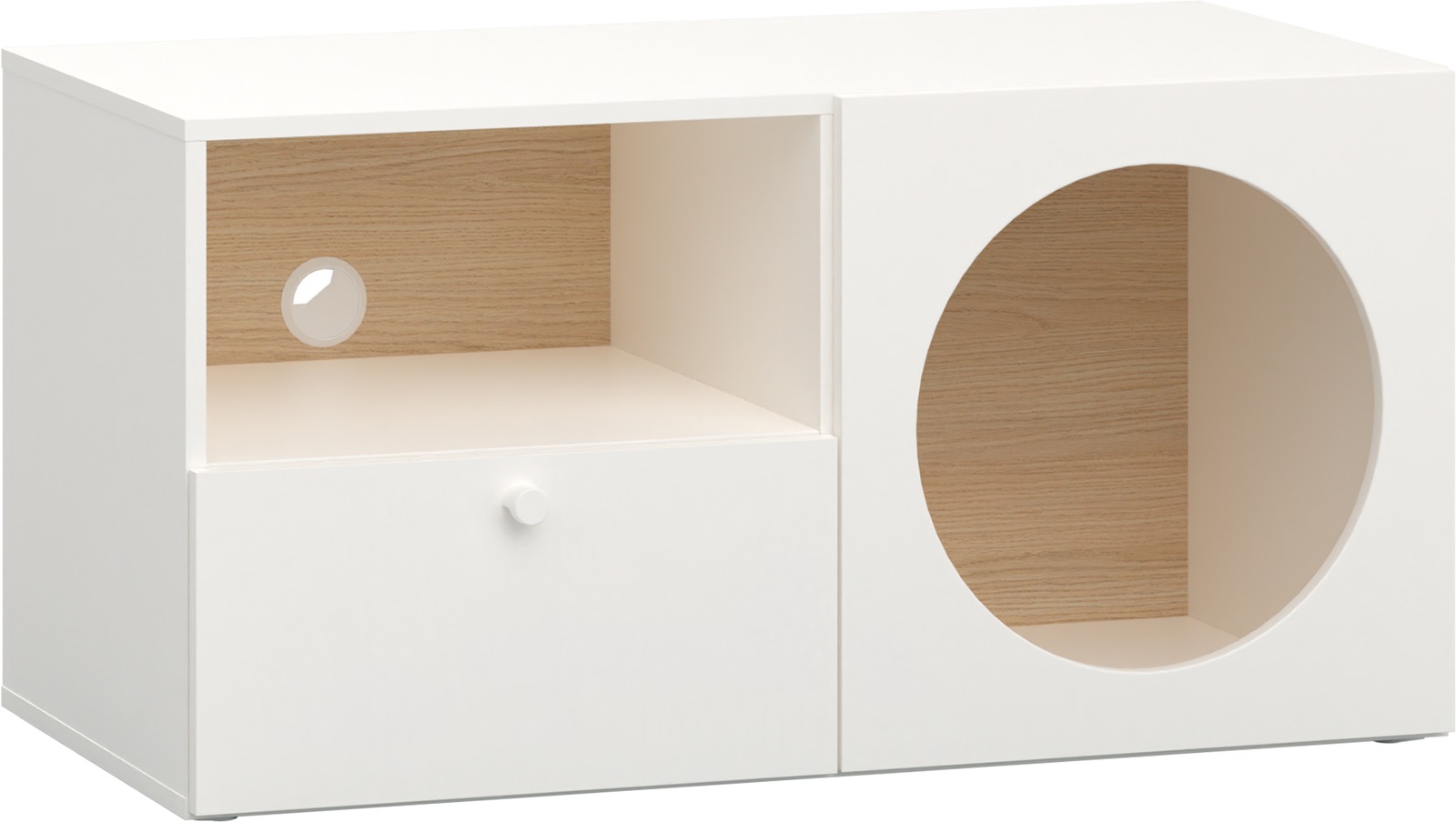 TV Schrank mit Lochdesign RELI