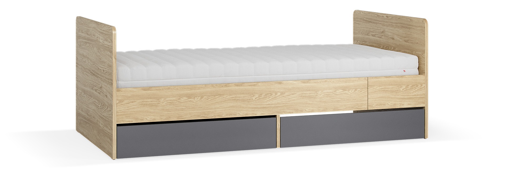 mitwachsendes-kinderbett-muve-200cm-eiche-graphit-schublade