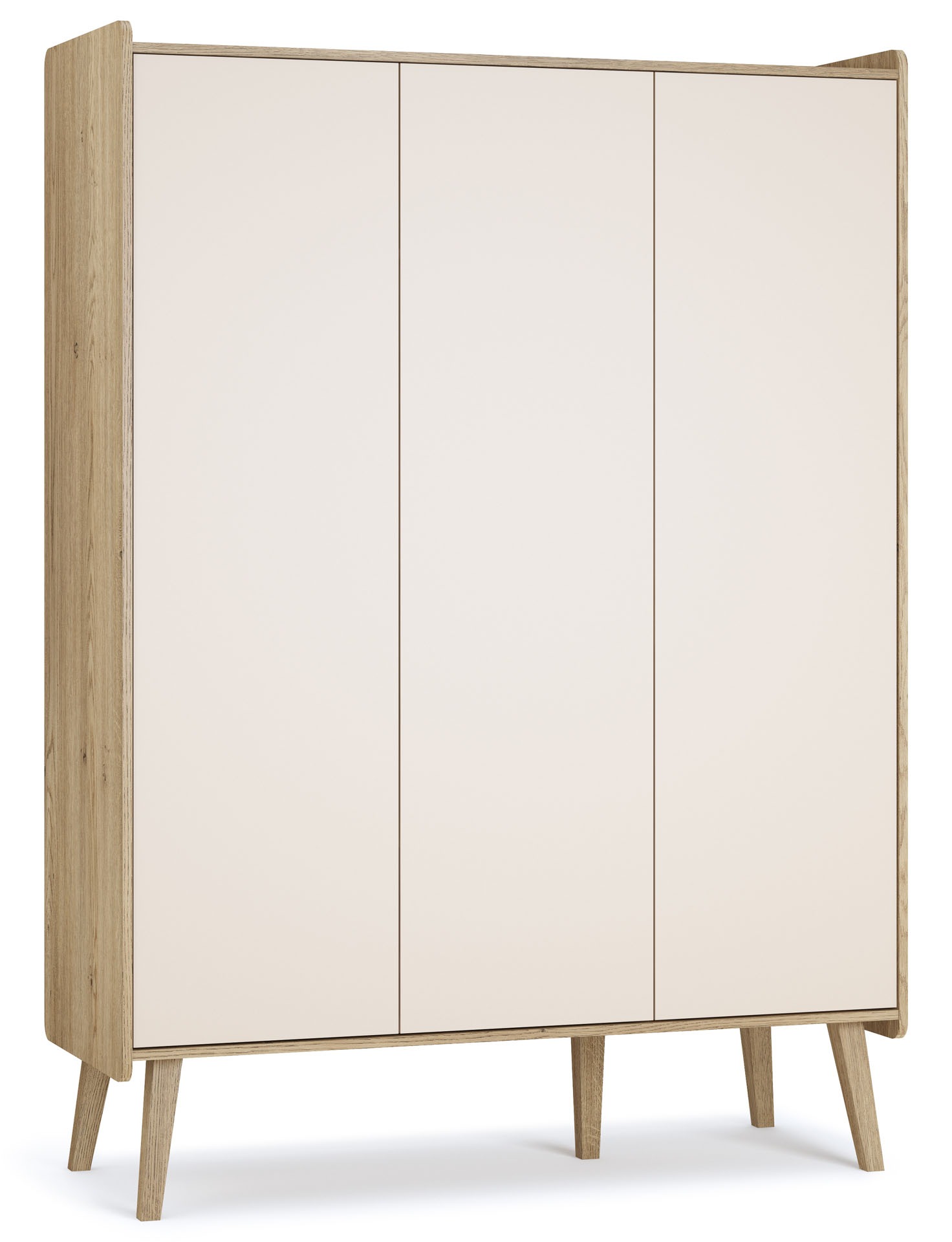 Kleiderschrank Kinderzimmer 3-Türig Vintage Fresh