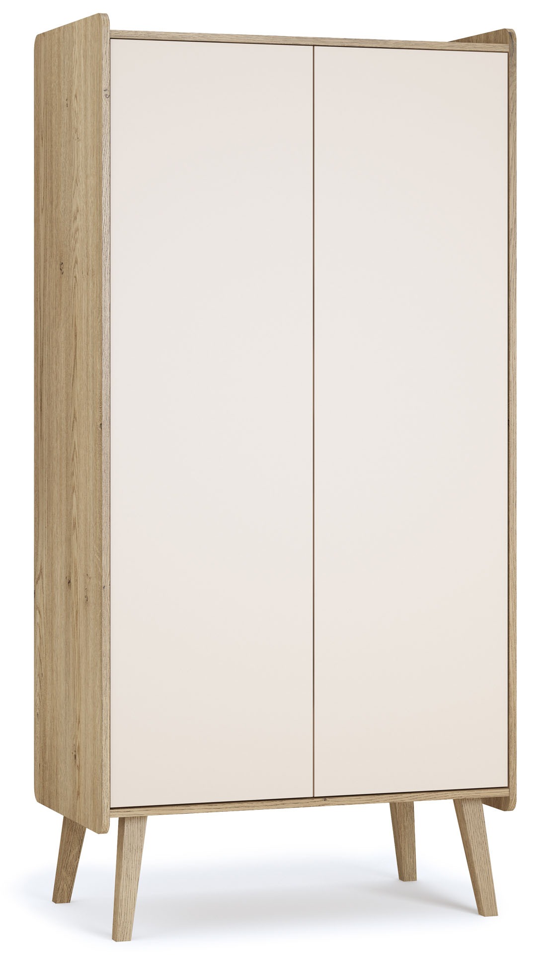Kleiderschrank Kinderzimmer 2-Türig Vintage Fresh