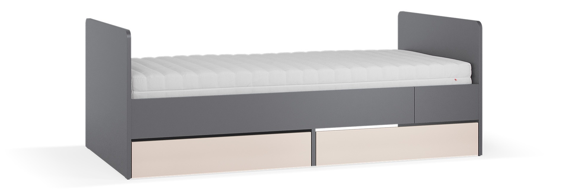 mitwachsendes-kinderbett-muve-200cm-graphit-beige-schublade
