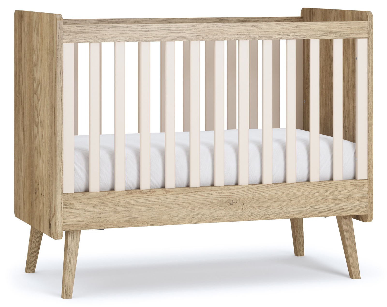 Babybett höhenverstellbar 60x120 Vintage Fresh