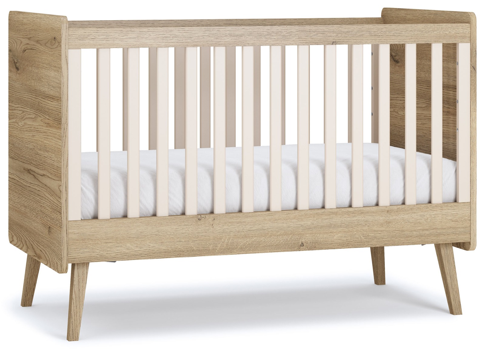 Mitwachsendes Babybett / Kinderbett 70x140 Vintage Fresh